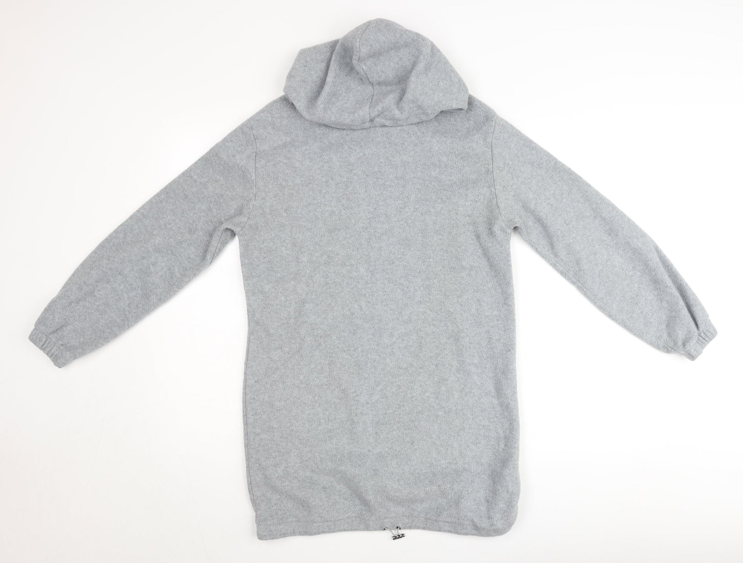 Brave Soul Womens Grey XS Pullover Hoodie Long Sleeve Jumper