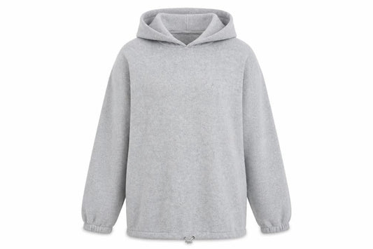 Brave Soul Womens Grey XS Pullover Hoodie Long Sleeve Jumper