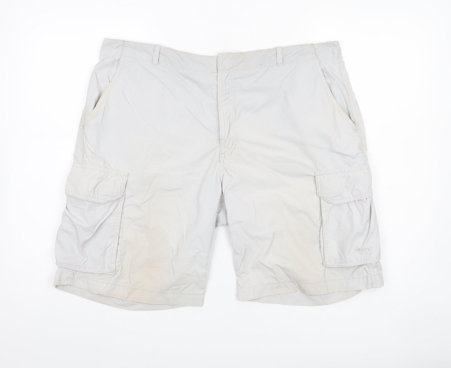 Trespass Mens Beige XL Cargo Shorts Outdoor Travel Lightweight