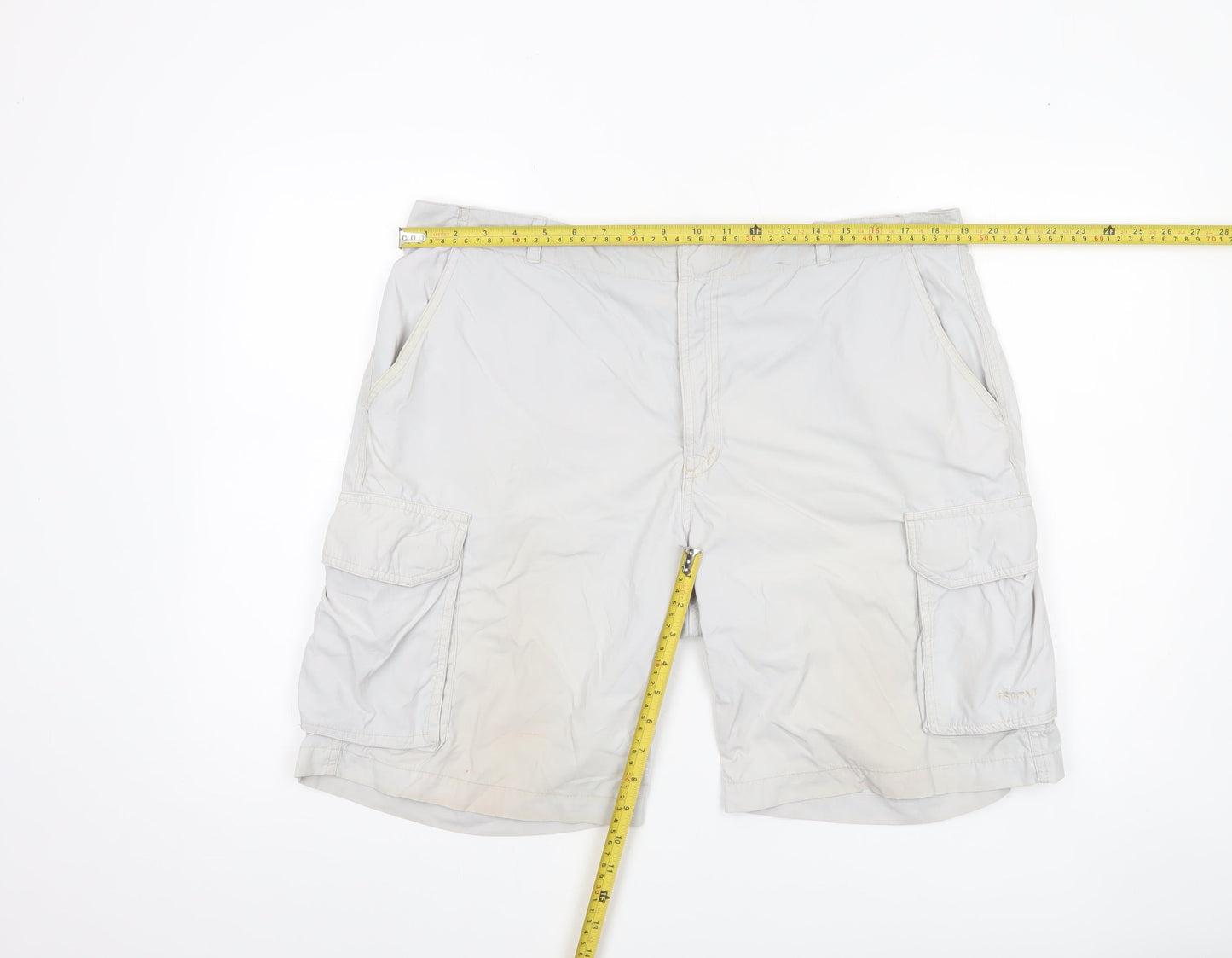 Trespass Mens Beige XL Cargo Shorts Outdoor Travel Lightweight