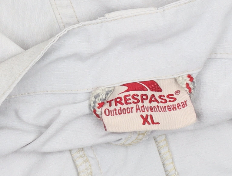 Trespass Mens Beige XL Cargo Shorts Outdoor Travel Lightweight