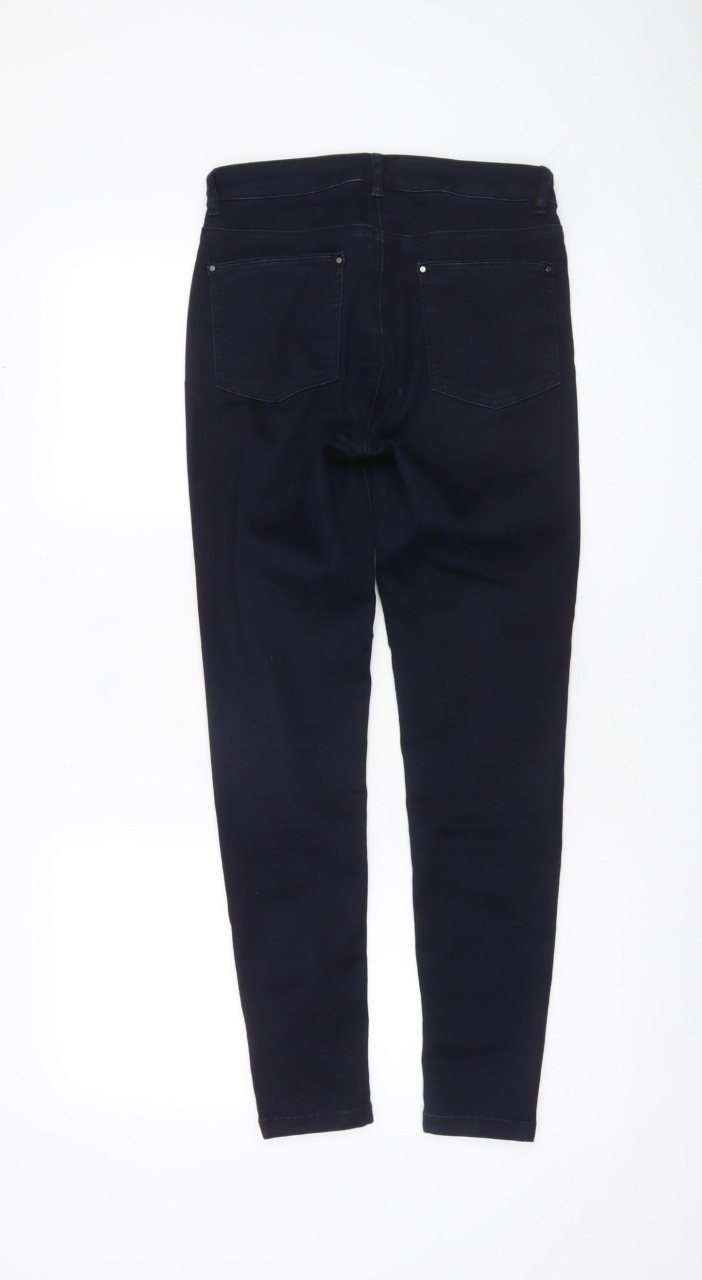 Dunnes Stores Womens Blue Skinny Jeans Size 8 Slim Fit Denim