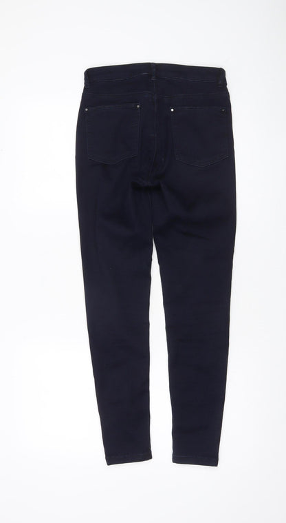 Dunnes Stores Womens Blue Skinny Jeans Size 8 Slim Fit Denim