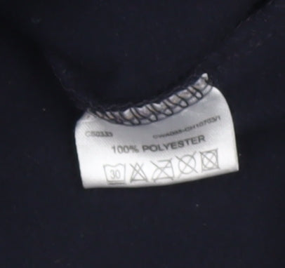 Craghoppers Women’s Black Fleece Sweatshirt UK 12 Half Zip Warm Outdoor Top