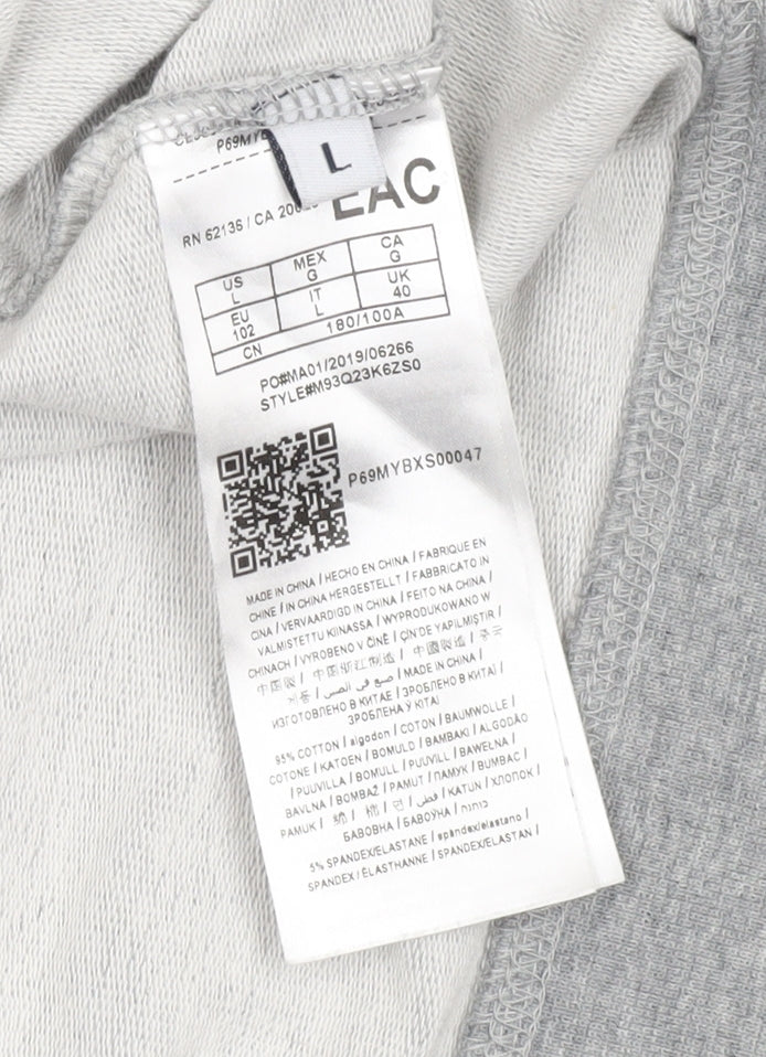 Mens UK Size L GUESS Grey Pullover Sweatshirt