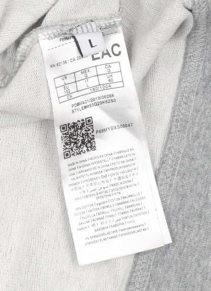 Mens UK Size L GUESS Grey Pullover Sweatshirt