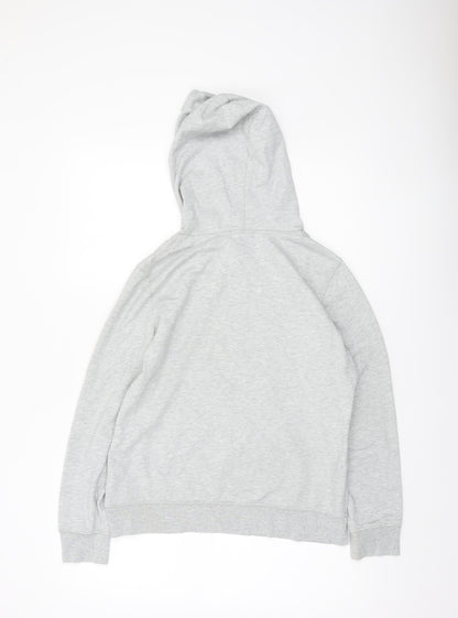 GAP Women’s Grey Pullover Hoodie Sweatshirt Size S Logo Casual