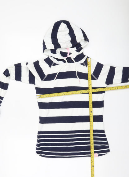 Womens UK Size 6 Joules Multicoloured Pullover Hoodie