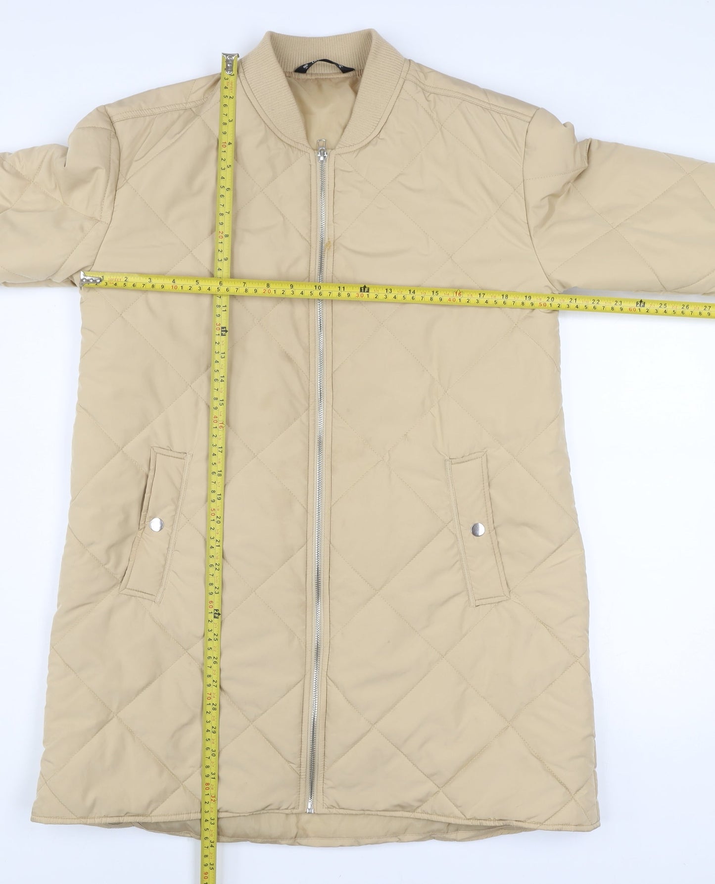 St. Bernard Dunnes Stores Men’s Beige Quilted Coat M 40-42" Regular