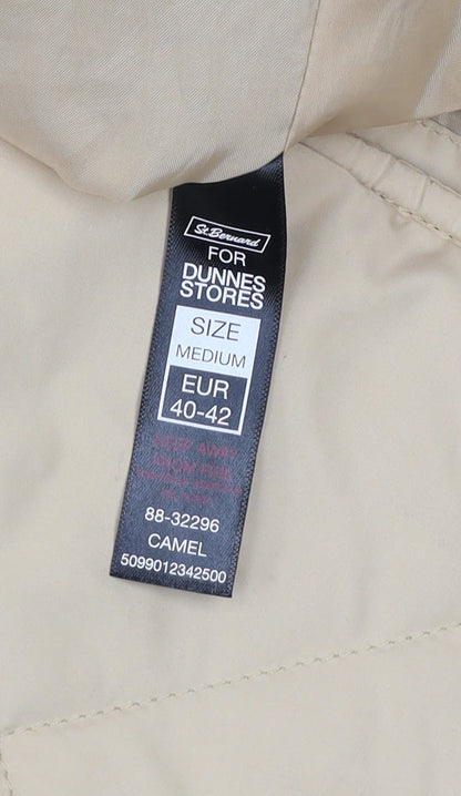 St. Bernard Dunnes Stores Men’s Beige Quilted Coat M 40-42" Regular