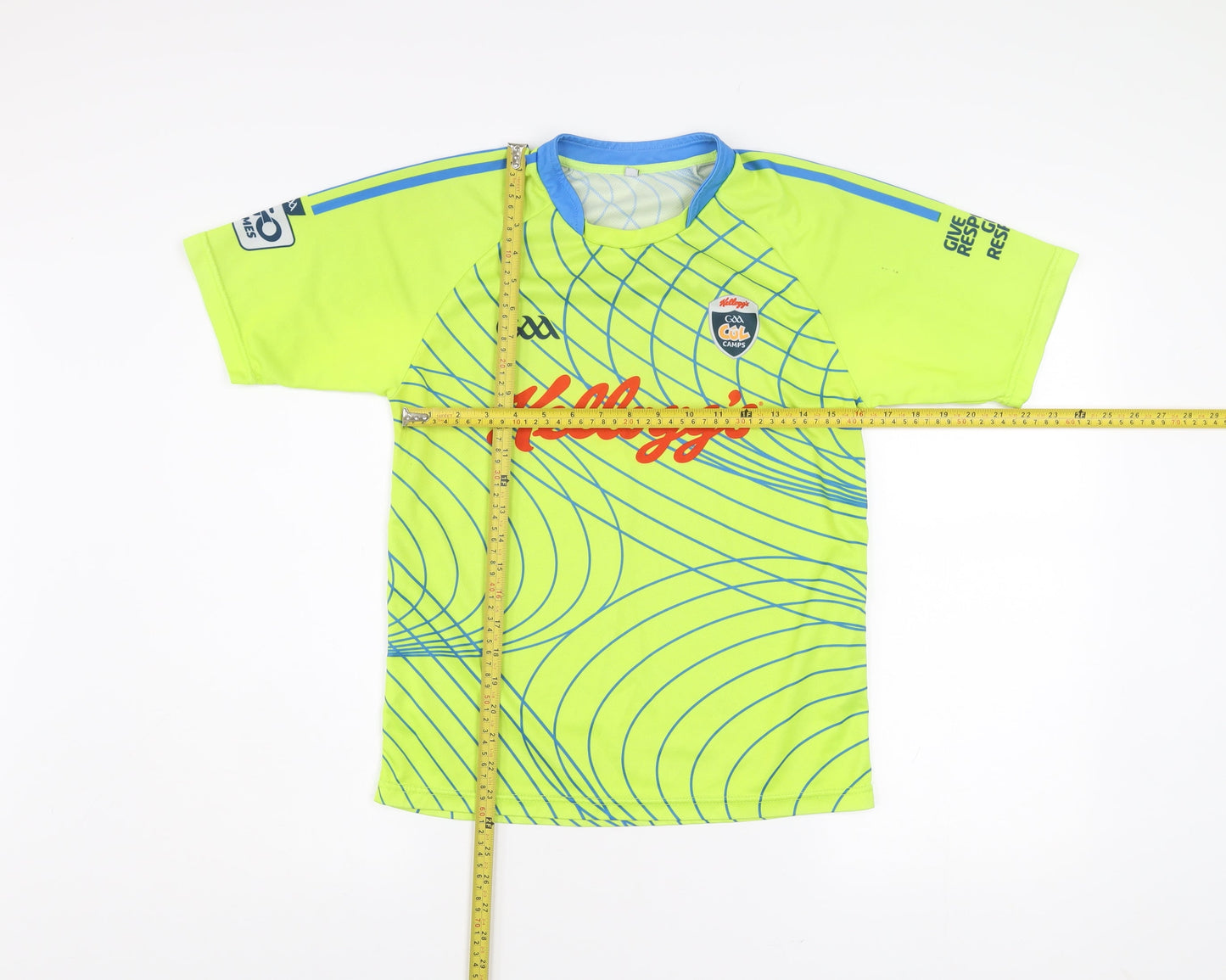 O'Neills Boys Green Sports Jersey T-Shirt 5 Years Lightweight Activewear