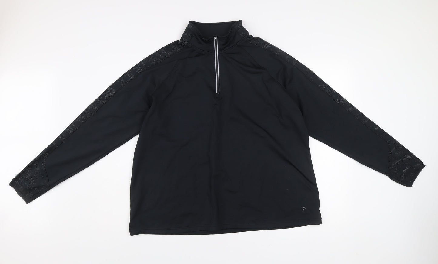 St. Bernard Dunnes Stores Men’s Black XL 1/2 Zip Pullover Sweatshirt