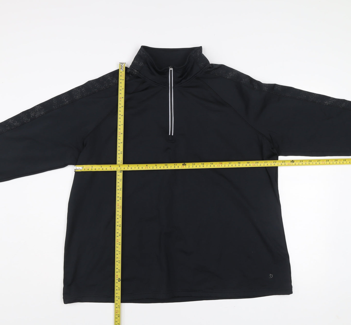 St. Bernard Dunnes Stores Men’s Black XL 1/2 Zip Pullover Sweatshirt