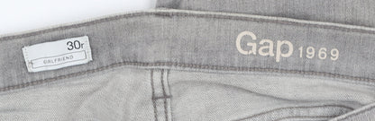 Gap 1969 Grey Slim Straight Leg Jeans Unisex Adults Size 30R