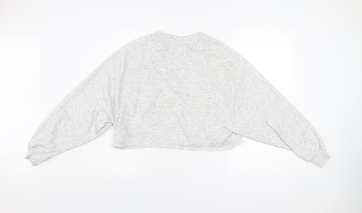 Gilly Hicks by Hollister Womens Grey XS Cropped Sweatshirt