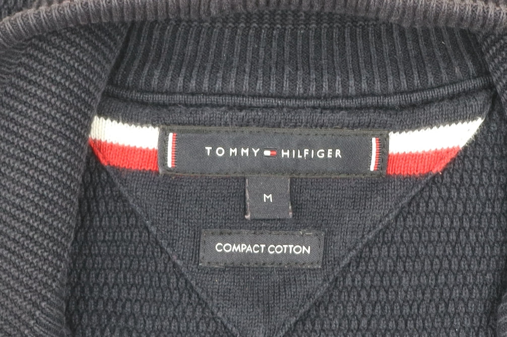 Mens UK Size M Tommy Hilfiger Black Basic Jacket