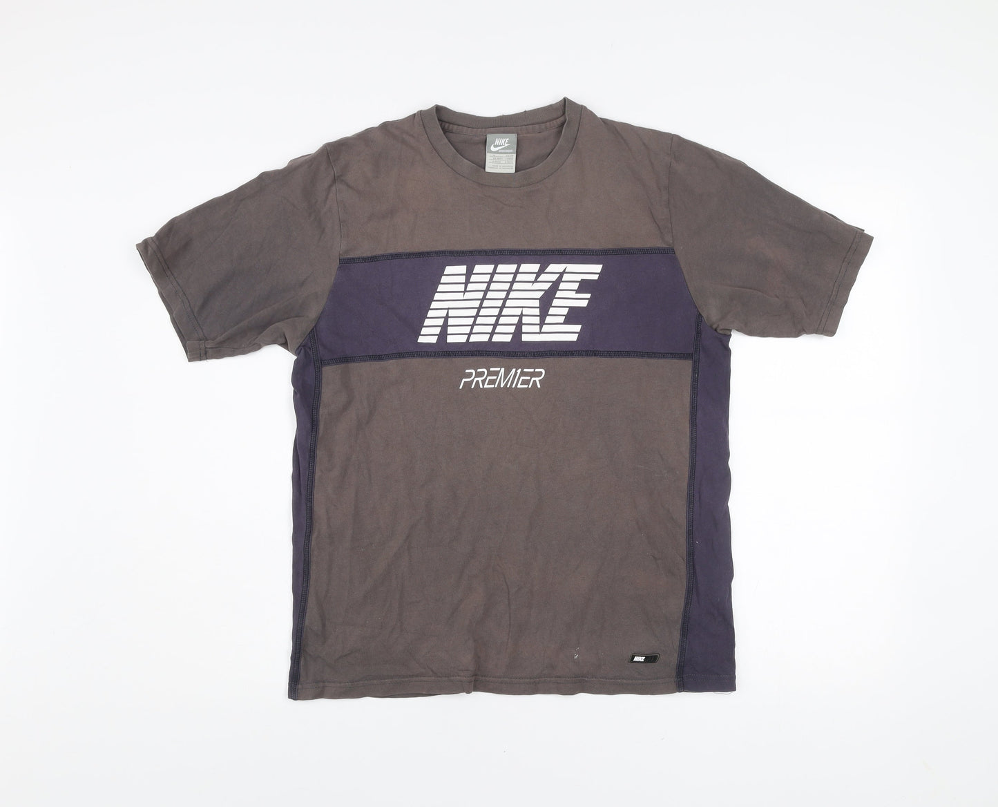 Nike Men’s Grey M Graphic Sports T-Shirt Short Sleeve Cotton