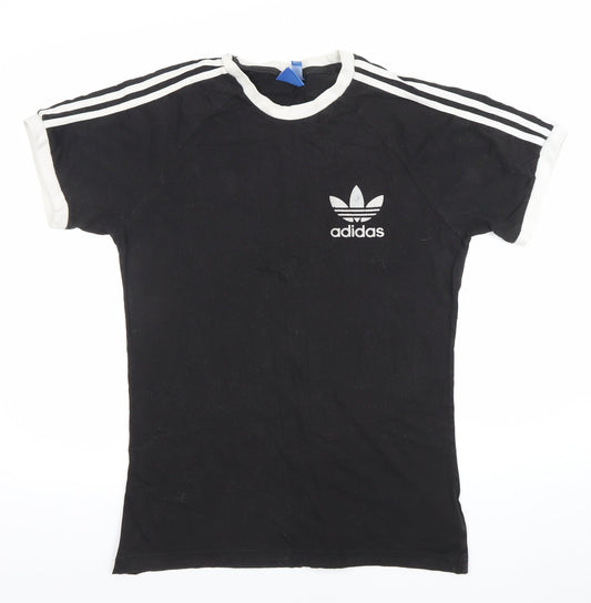 Mens UK Size M adidas Black  T-Shirt
