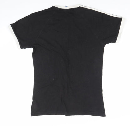 Mens UK Size M adidas Black  T-Shirt
