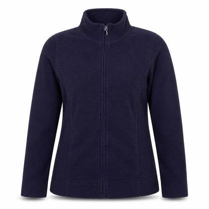 Isle Essentials Women’s Blue Fleece Full Zip Jacket Size S 10-12