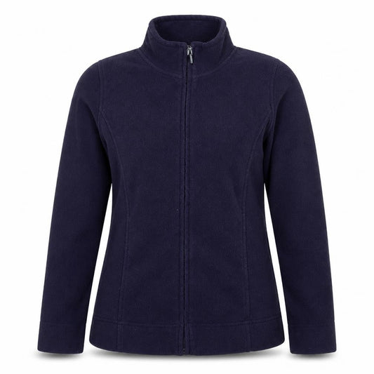 Isle Essentials Women’s Blue Fleece Full Zip Jacket Size S 10-12