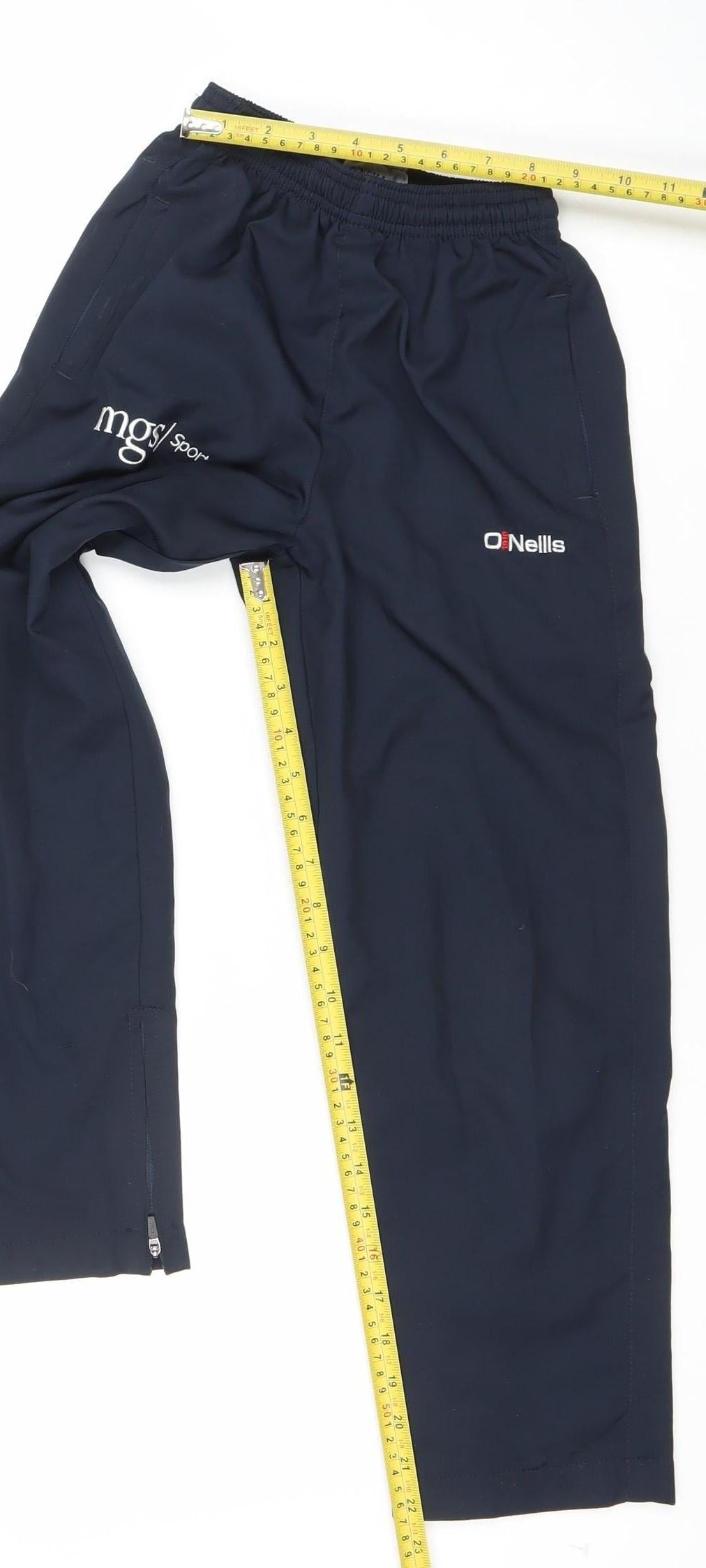 O'Neills Boys Blue 7-8Y Track Pants Polyester Sports Trousers