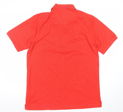 Nike Men's Red Polo Shirt M Regular Fit Sportswear Casual