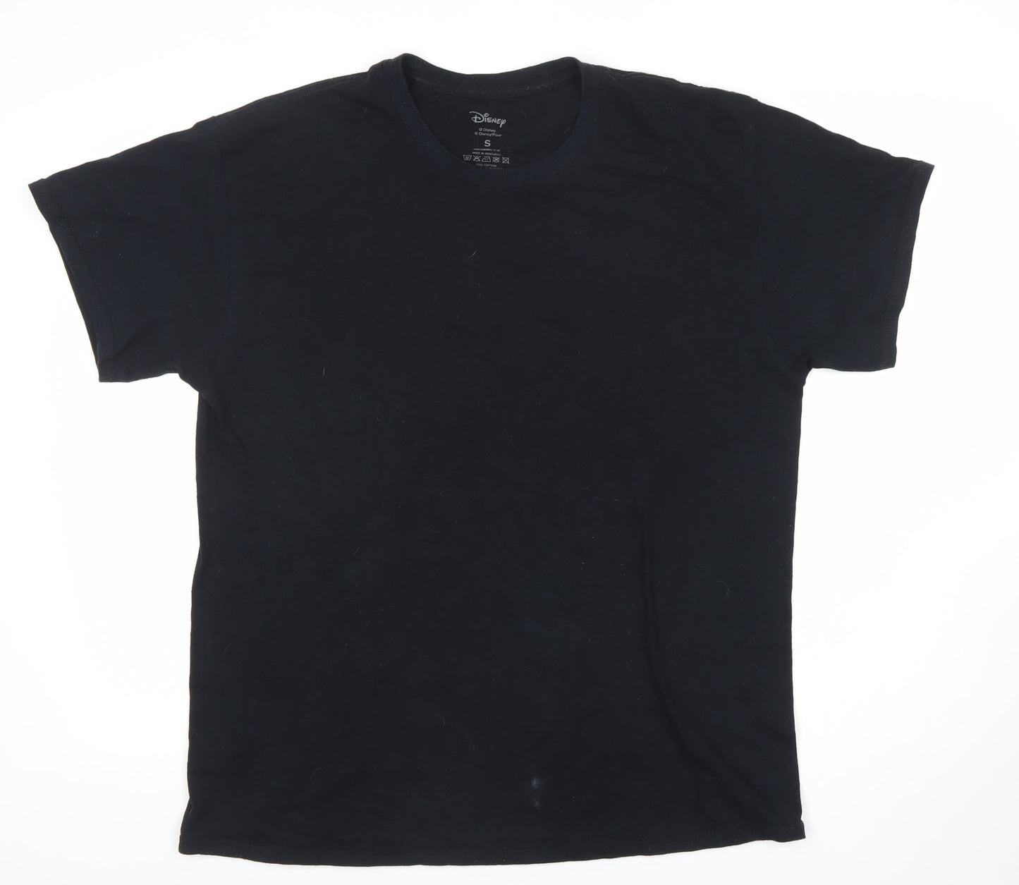 Disney Pixar Cars Lightning McQueen Men's Black S Graphic T-Shirt