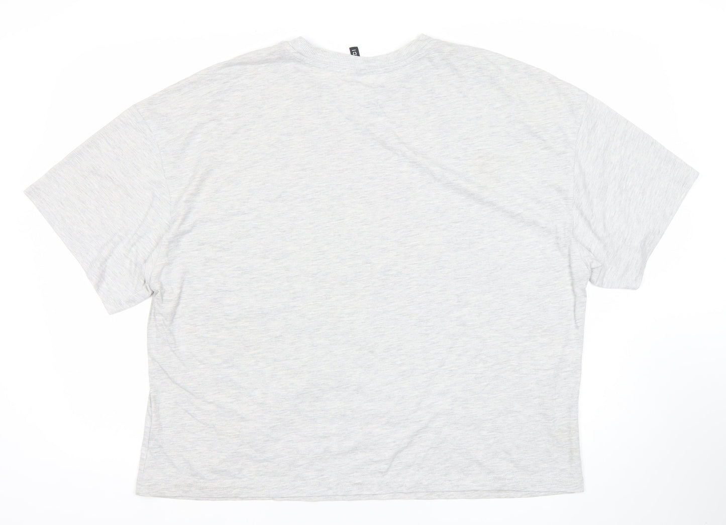H&M Divided Women's Grey Rockaway New York XL T-Shirt Short Sleeve