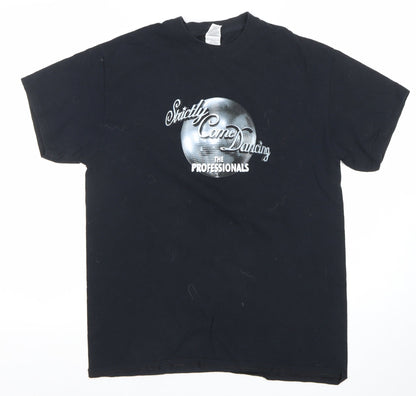Gildan Men's Black Strictly Come Dancing Tour 2019 T-Shirt Size M