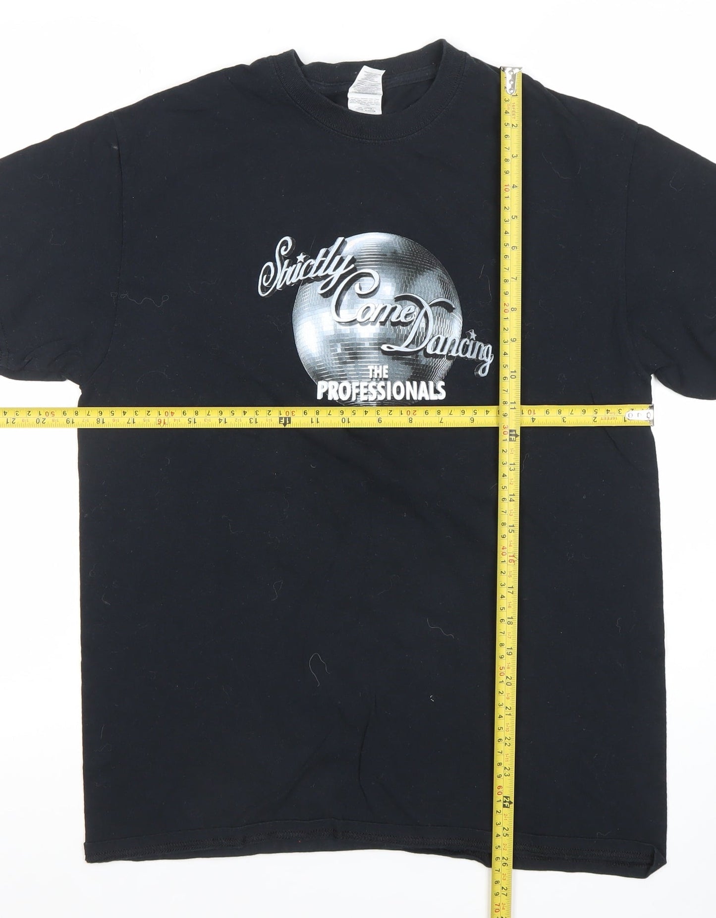 Gildan Men's Black Strictly Come Dancing Tour 2019 T-Shirt Size M