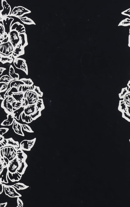 Marks and Spencer Per Una Women’s Black Floral Tunic Blouse Size 20