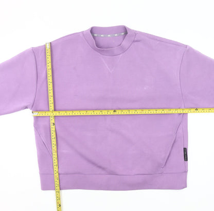 Dunnes Stores Women’s Lilac Sweatshirt Medium Viscose Blend