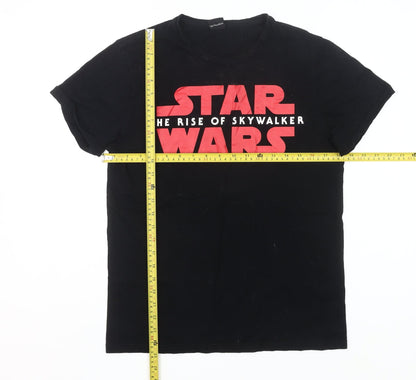 George Star Wars Men’s Black Small Crew Neck Graphic T-Shirt