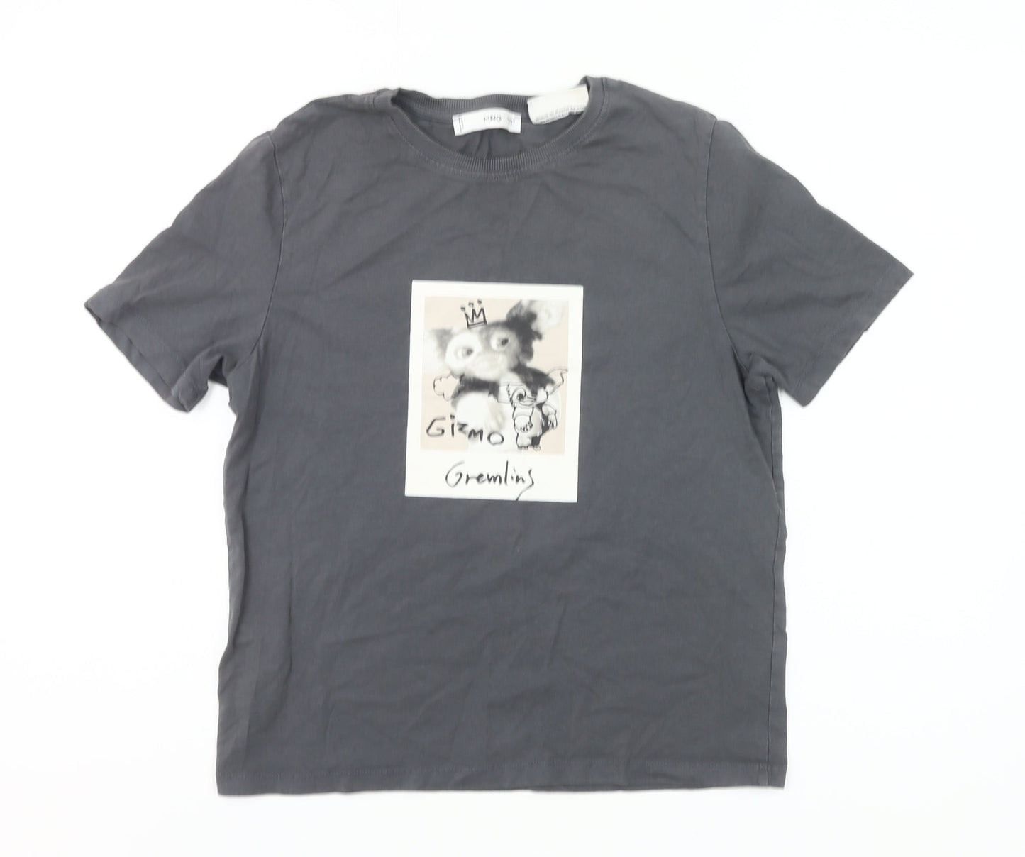 MNG Women’s Grey Gizmo Gremlins Graphic T-Shirt Size M