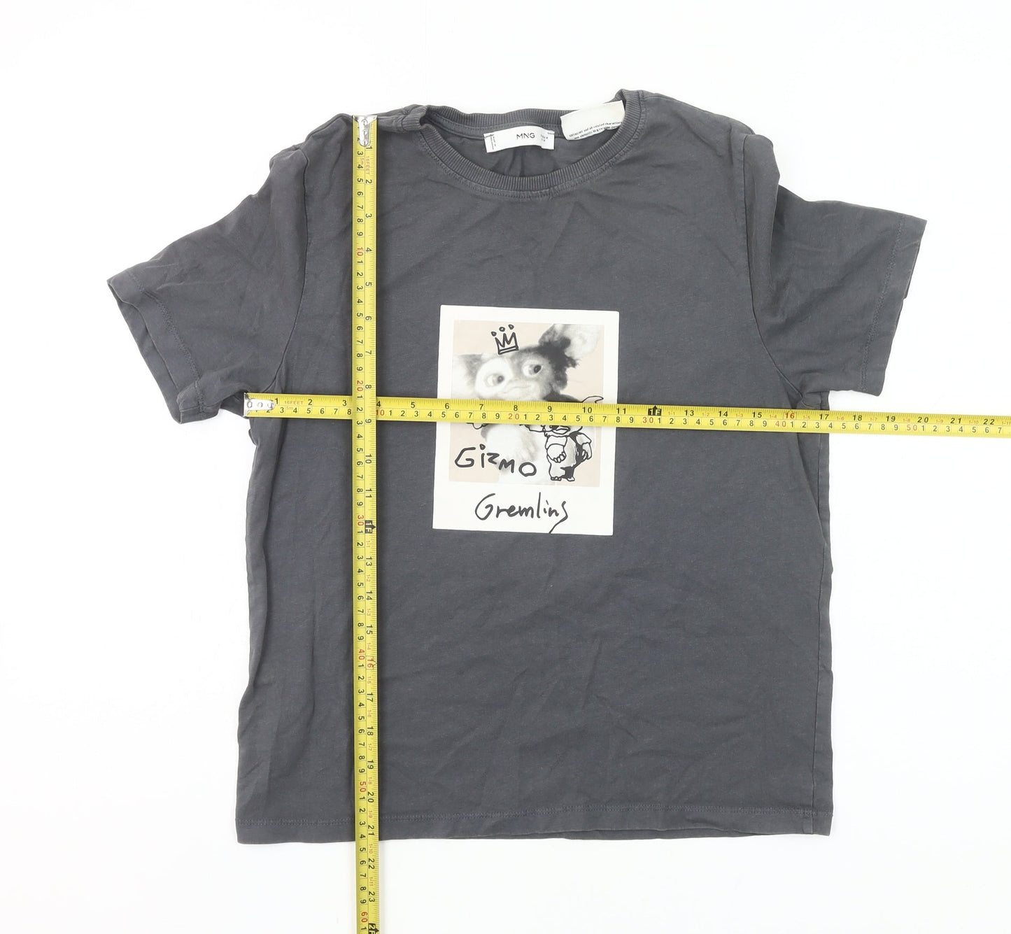 MNG Women’s Grey Gizmo Gremlins Graphic T-Shirt Size M