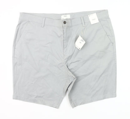 Marks and Spencer Men’s Grey 44 Chino Shorts Cotton Stretch