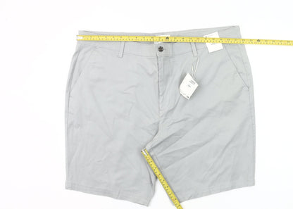 Marks and Spencer Men’s Grey 44 Chino Shorts Cotton Stretch