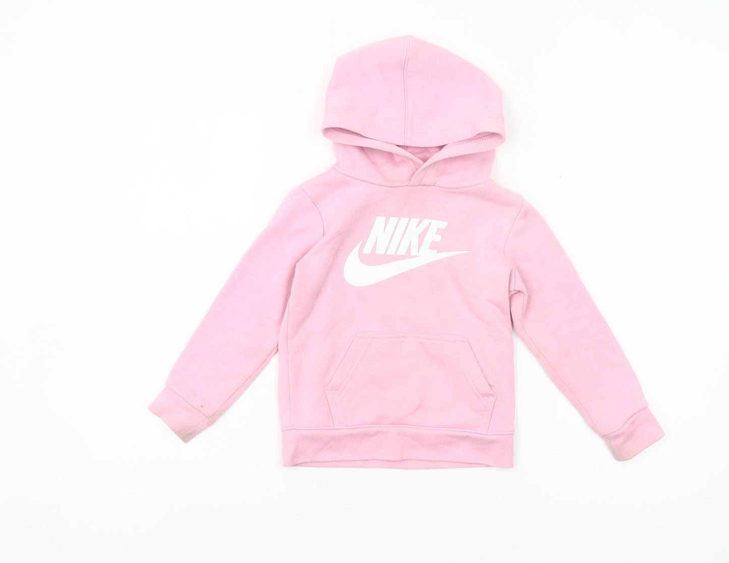 Girls UK Size 2-3 Years Nike Pink Pullover Hoodie