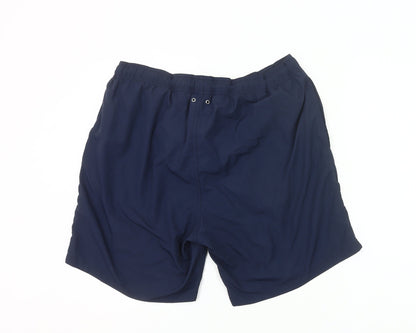 Gant Men's Blue 2XL Swim Shorts Quick Dry Elastic Waist