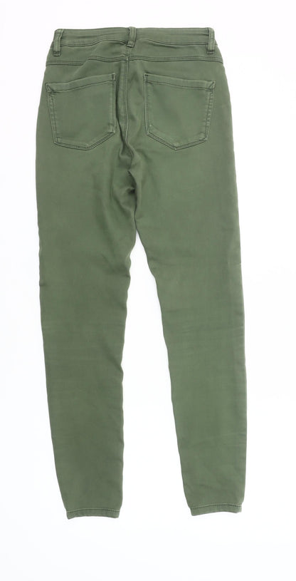 Dunnes Stores Women’s Green Skinny Jeans Size 8 Slim Stretch