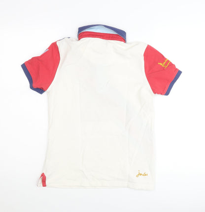Joules Help for Heroes Multicoloured Womens Small Polo Shirt