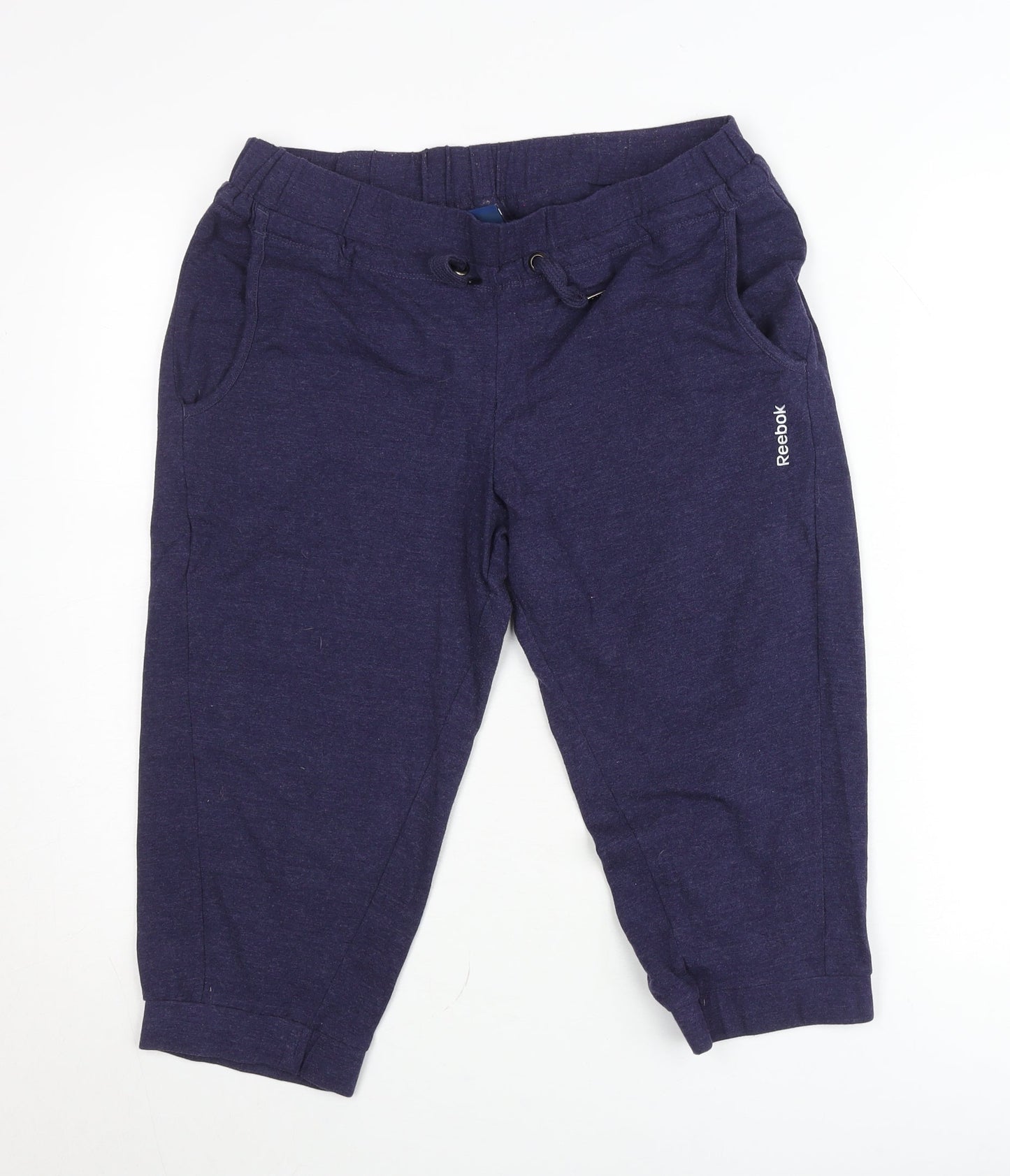 Womens UK Size 10 Reebok Regular Fit Jogger Blue Trousers
