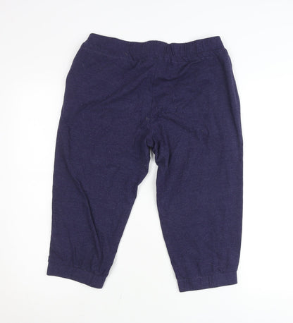 Womens UK Size 10 Reebok Regular Fit Jogger Blue Trousers