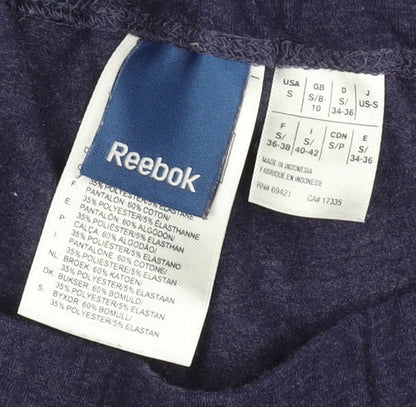 Womens UK Size 10 Reebok Regular Fit Jogger Blue Trousers