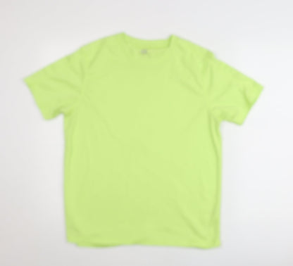 Dunnes Stores Men’s Green Medium Short Sleeve Crew Neck T-Shirt
