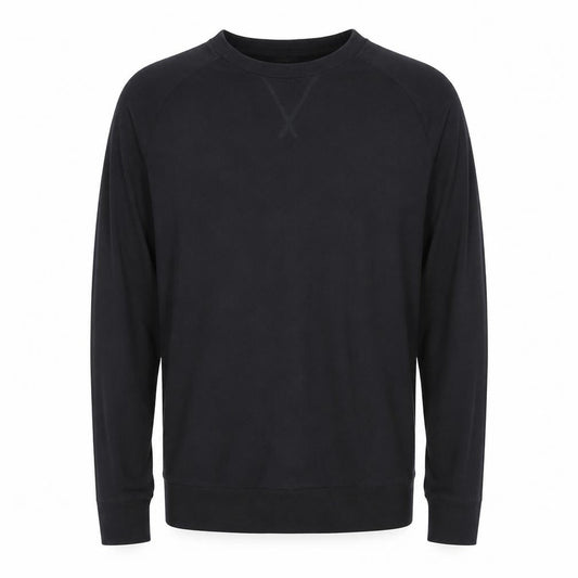 Marks and Spencer Men’s Black Cotton Modal Pullover Jumper Size M