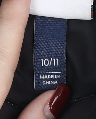 Ellesse Boys Grey Black Ombre Puffer Jacket Hooded Coat 10-11 Years