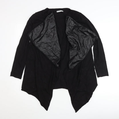 Zara Women’s Black Long Sleeve Open Knit Cardigan L