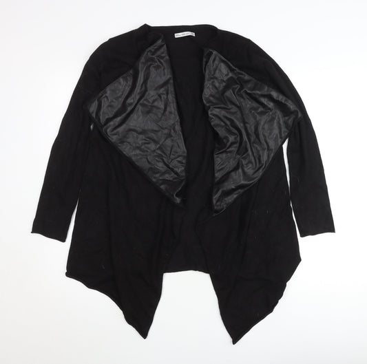 Zara Women’s Black Long Sleeve Open Knit Cardigan L